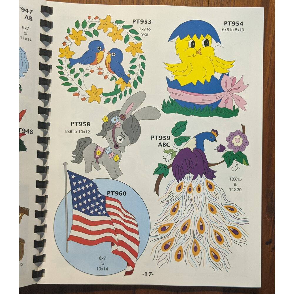Ultimate Punch Embroidery Transfer Pattern Collection Book - Picture 2 of 4